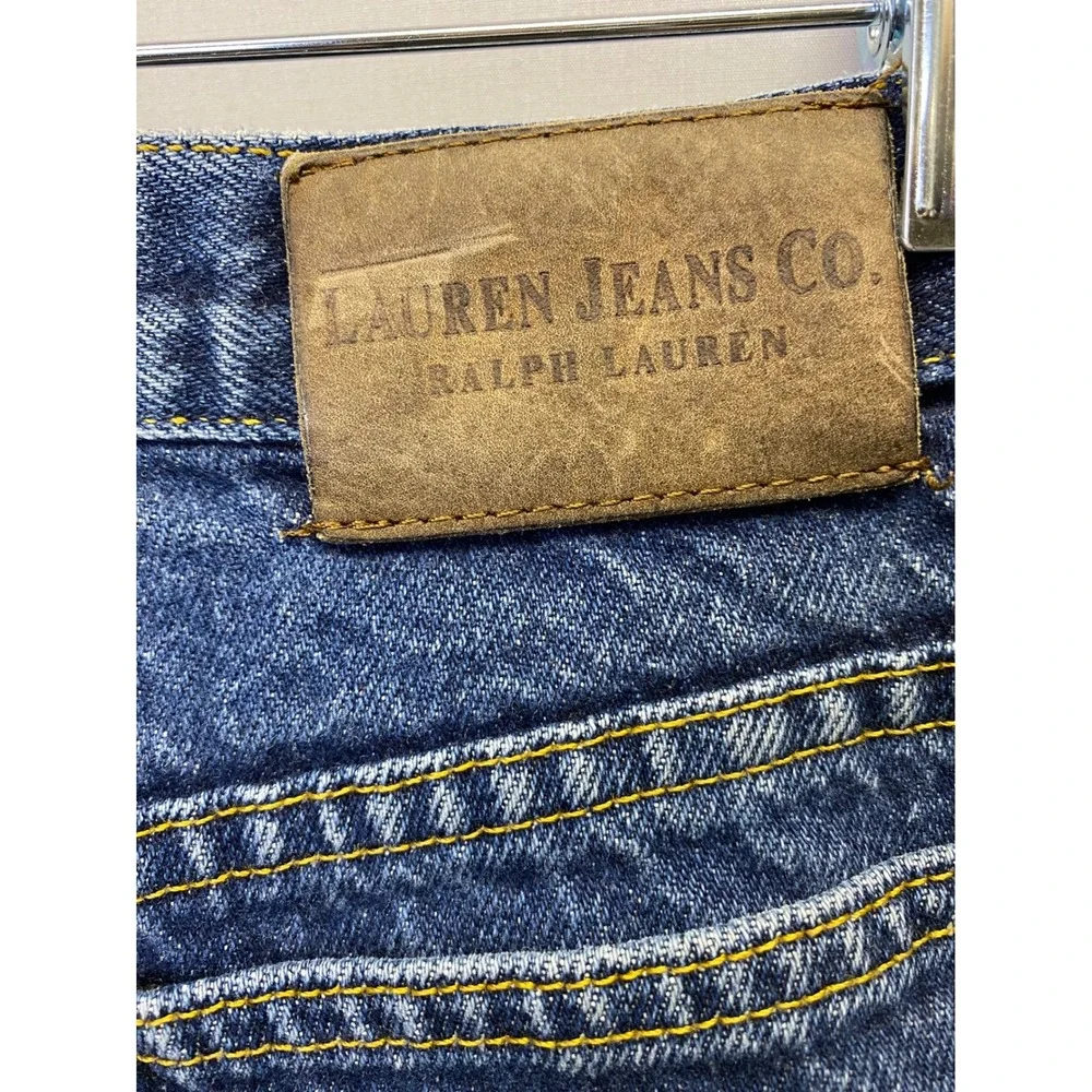 Lauren‎ Ralph Lauren Jeans Women's 8 Blue Straight Leg Classic Denim Timeless